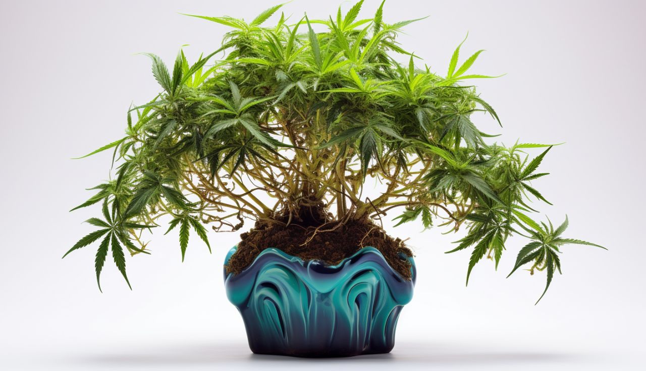 Marijuana Bonsai tree