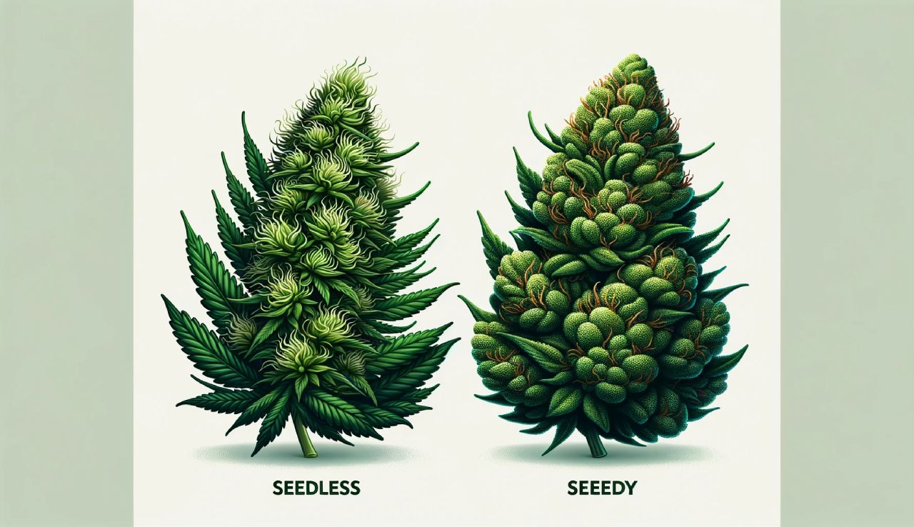 seedless weed bud